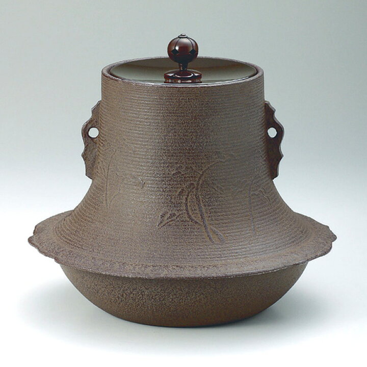 楽天市場】【受注生産】 【茶道具 / 風炉】 菊地政光作 / 風炉釜 富士 