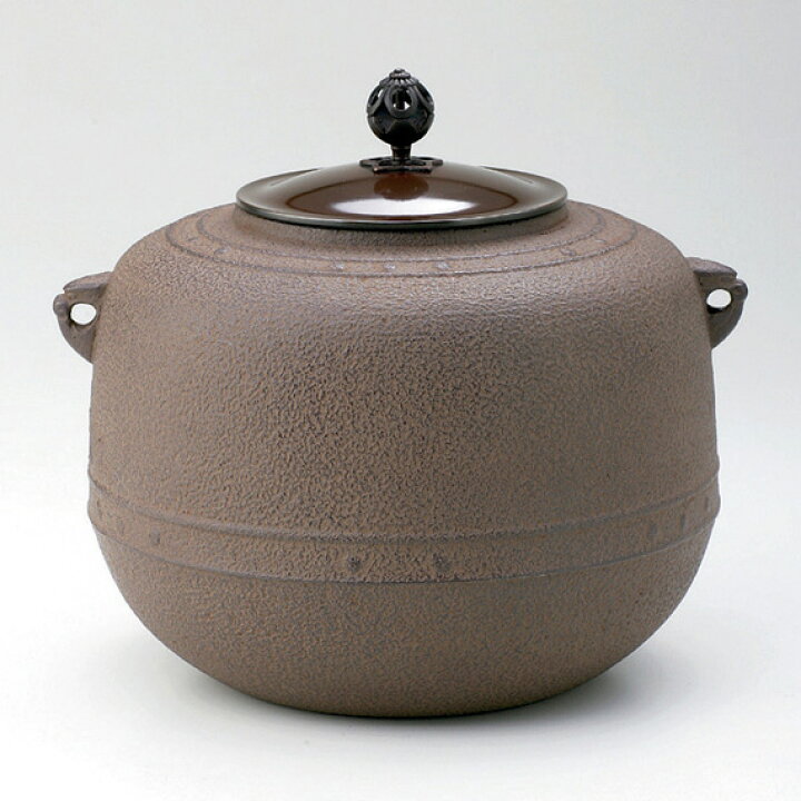 楽天市場】【受注生産】 【茶道具 / 風炉】 菊地政光作 / 風炉釜 万代 
