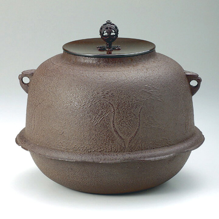 楽天市場】【受注生産】 【茶道具 / 風炉】 菊地政光作 / 風炉釜 真形 