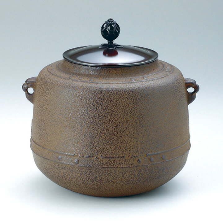 楽天市場】【受注生産】 【茶道具 / 風炉】 菊地政光作 / 風炉釜 (中釜 