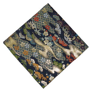 ● 中川政七商店 交織 青 14 【01号】【茶道具 / 古帛紗・古袱紗】【ゆうパケット対応】