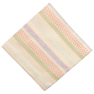 ● 中川政七商店 正絹 金入段文様 【09号】【茶道具 / 古帛紗・古袱紗】【ゆうパケット対応】