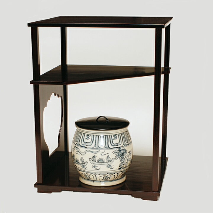 楽天市場】【茶道具 / 棚】 仙翁棚 (せんおうたな) 溜 中村宗悦 作 