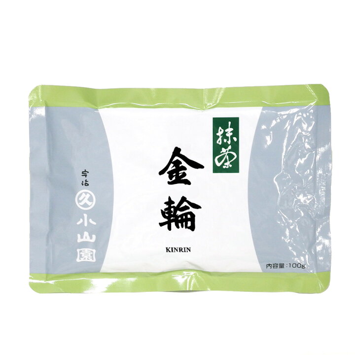 楽天市場】【丸久小山園/抹茶】抹茶/金輪(KINRIN)100gアルミ袋【茶道  