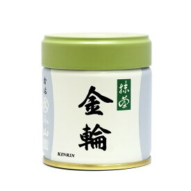 【丸久小山園 / 抹茶】金輪（KINRIN）40g缶入【薄茶】【濃茶】