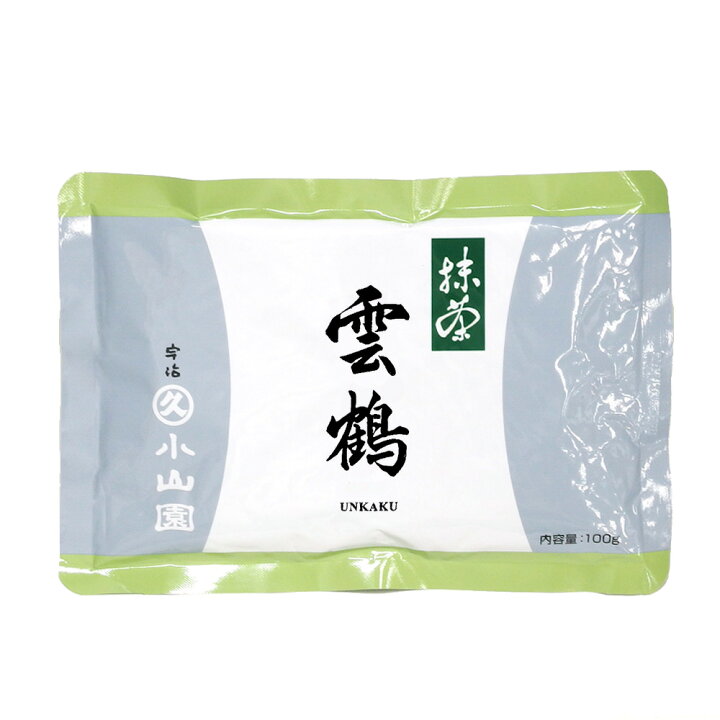 楽天市場】【丸久小山園/抹茶】抹茶/雲鶴(UNKAKU)100gアルミ袋【茶道 