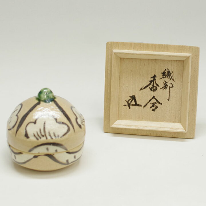 楽天市場】【名品茶道具 / 香合】 加藤光右衛門作 / 織部香合 鵬雲斎 