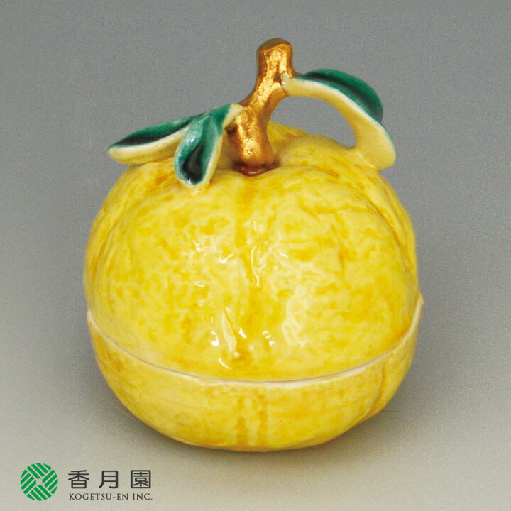 楽天市場】【茶道具 / 香合】 柚子 今岡三四郎 作 (桐箱入り) : 抹茶と 