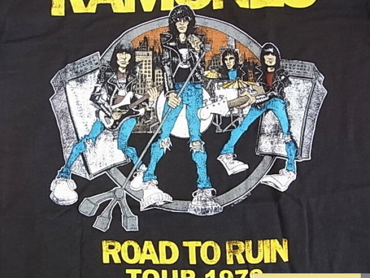 楽天市場】ロックTシャツ バンドTシャツ RAMONES ラモーンズ 