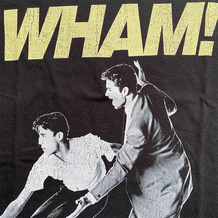 楽天市場】WHAM! ワム！Tシャツ ジョージ・マイケル 80年代 ブラック 