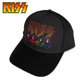 キス KISS キャップ CAP FACE ロックバンド ベロマーク シンプルロゴ ロゴ刺繍 ベースボールキャップ CAP 帽子SNAPBACK