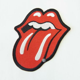ワッペン パッチ The Rolling Stones ローリング・ストーンズ ベロマーク ロックワッペン バンドワッペン