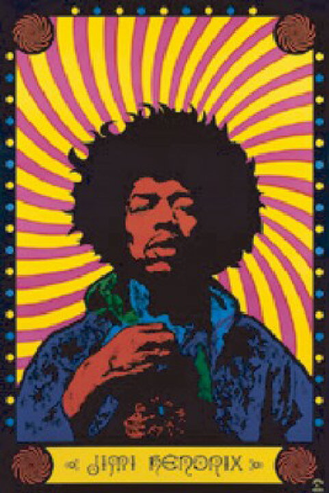 楽天市場】ロックポスター JIMI HENDRIX ジミ・ヘンドリックス 