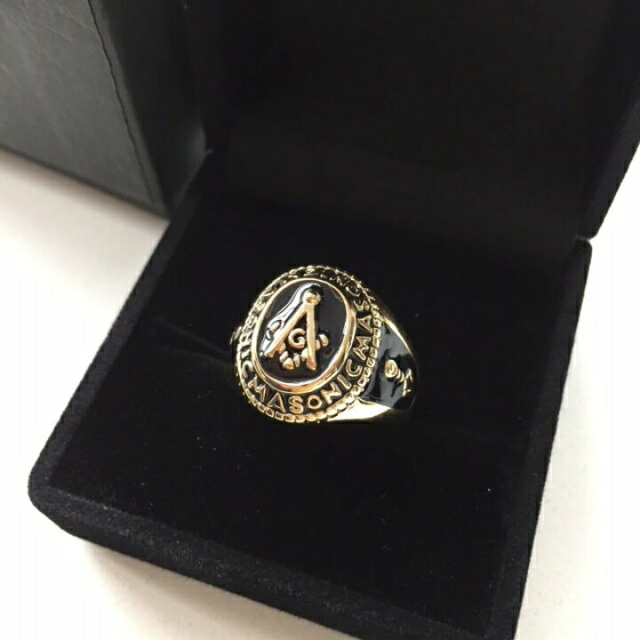 楽天市場】超希少新品 FREE MASON フリーメイソン リング カレッジ 