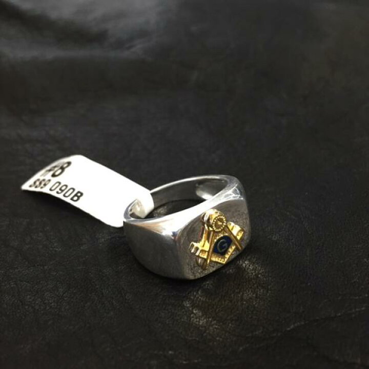 楽天市場】超希少新品 フリーメイソン リング FREE MASON 925シルバー 