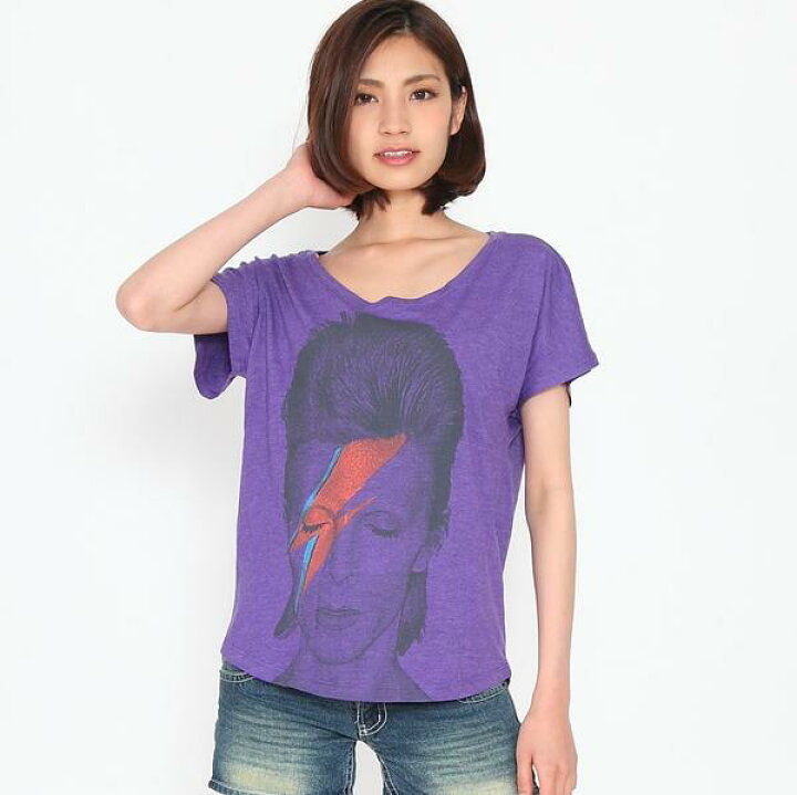 楽天市場】ロックTシャツ バンドTシャツ デビッド・ボウイ David 