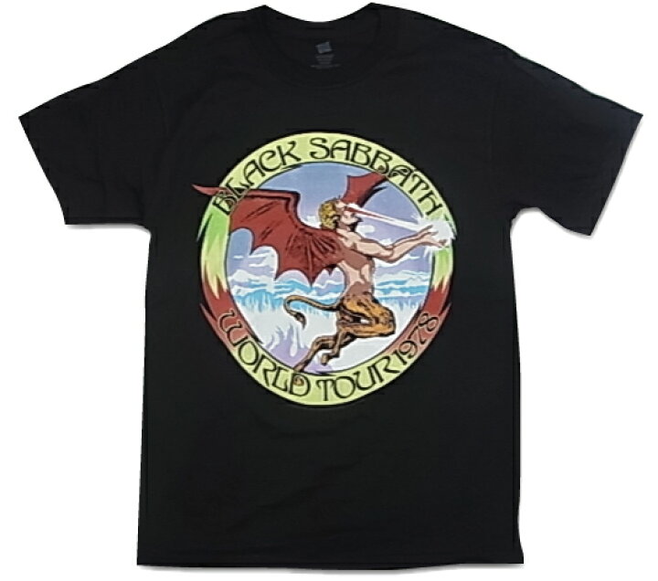 楽天市場】ロックTシャツ バンドTシャツ Black Sabbath ブラック 