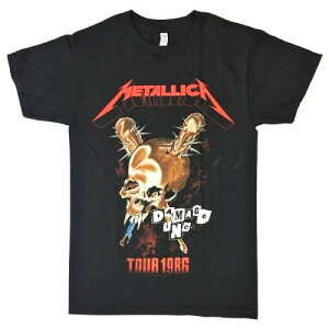 ���b�NT�V���c �o���hT�V���c METALLICA ���^���J DAMAGE INC TOUR 1986 �v�����gT�V���c ����T�V���c T�V���c ROCK �����YT�V���c