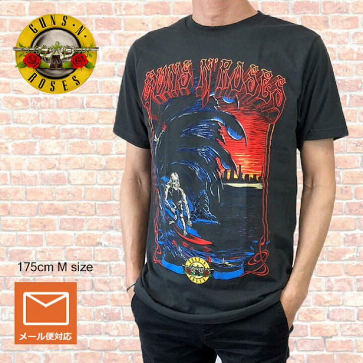 楽天市場】ロックTシャツ バンドTシャツ GUNS N ROSES ガンズアンド 
