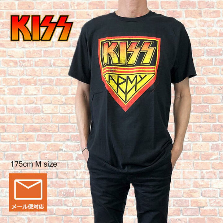 楽天市場】ロックTシャツ バンドTシャツ KISS キッス ARMY 