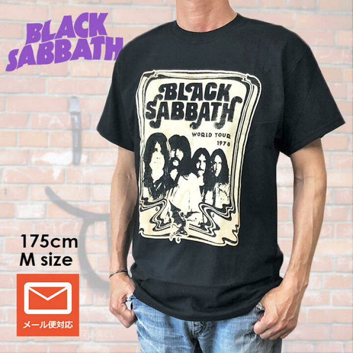楽天市場】ロックTシャツ バンドTシャツ Black Sabbath ブラック 