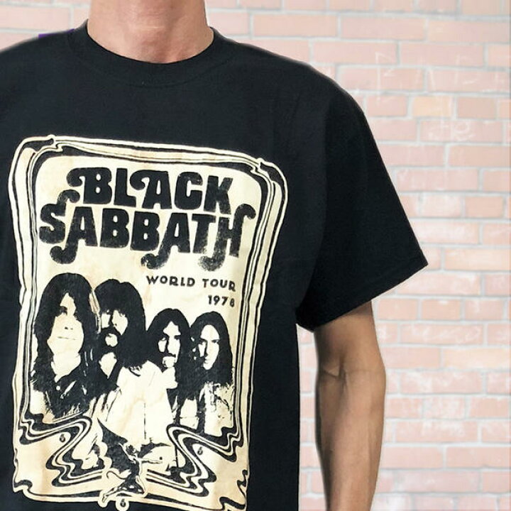 楽天市場】ロックTシャツ バンドTシャツ Black Sabbath ブラック 
