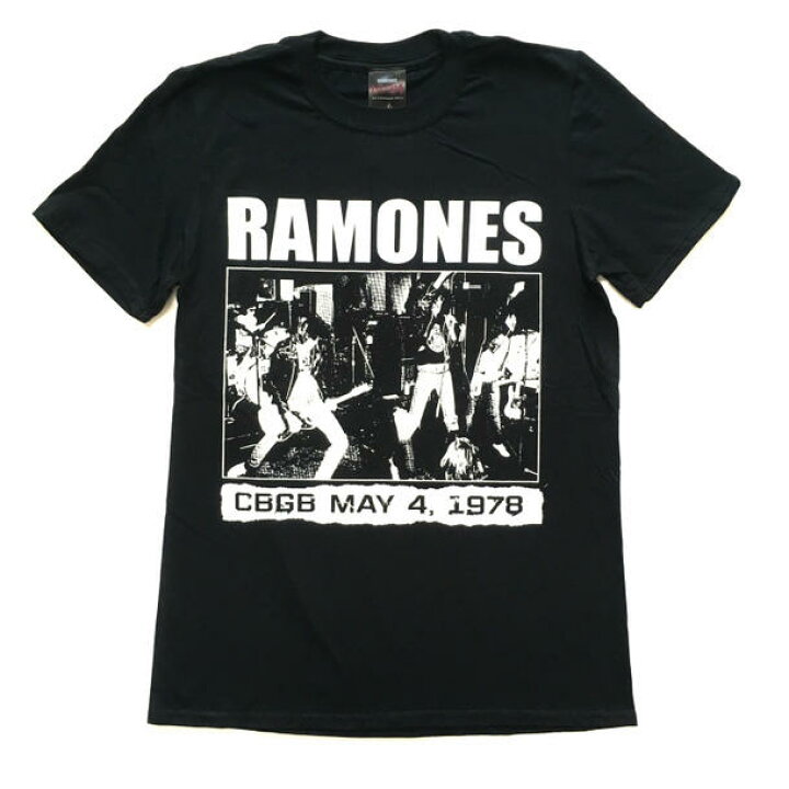 楽天市場】ロックTシャツ バンドTシャツ RAMONES ラモーンズ CBGB 