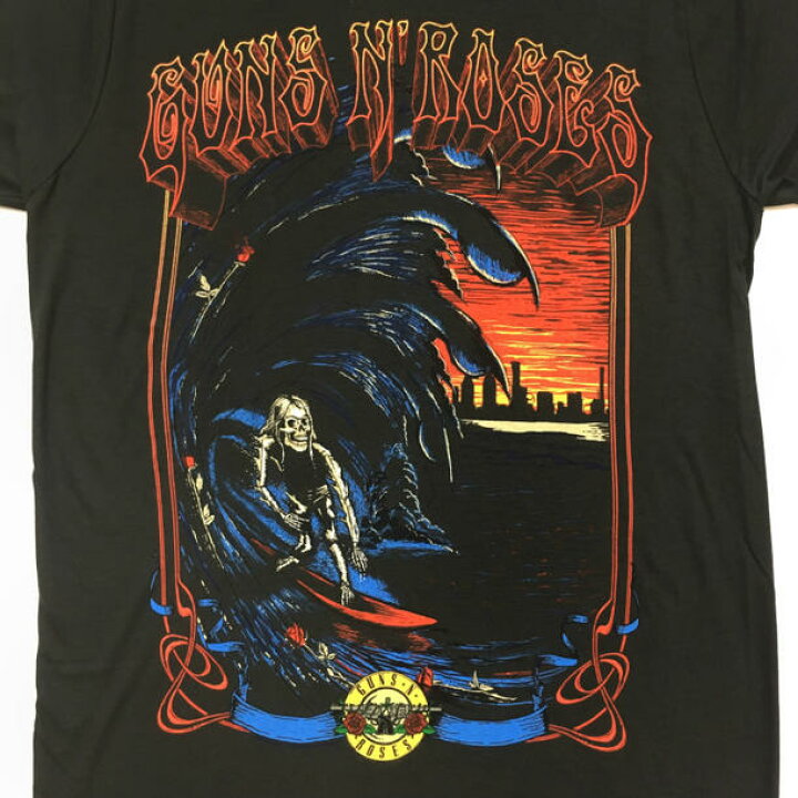 楽天市場】ロックTシャツ バンドTシャツ GUNS N ROSES ガンズアンド 