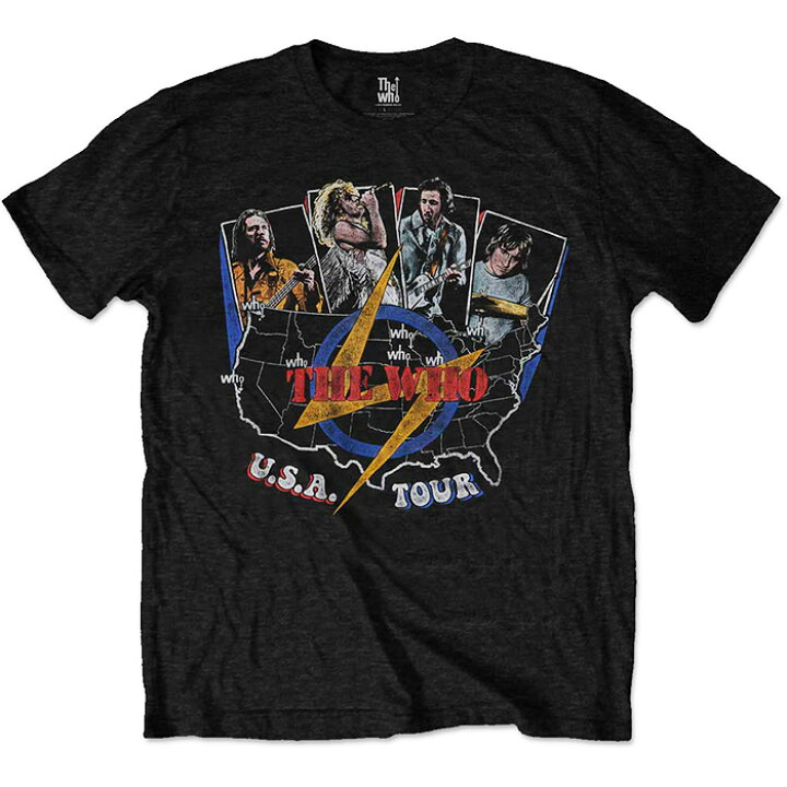 楽天市場】the WHO ザ・フー USA TOUR Tシャツ ROCK 限定Tシャツ 