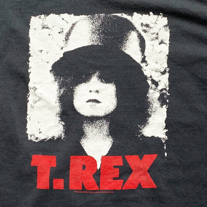 楽天市場】ビンテージ バンドTシャツ T-REX マーク・ボラン Tシャツ 