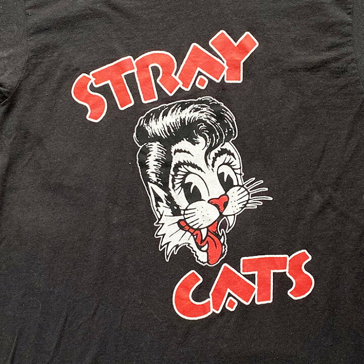 楽天市場】ビンテージ バンドTシャツ STRAY CATS ストレイキャッツ T  