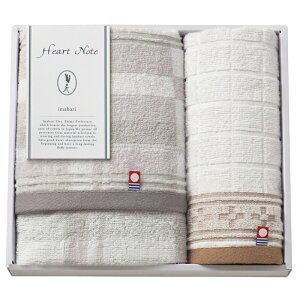 Heart Note タオルセット HN-0021 (個別送料込み価格) (-016-020P-) | 内祝い ギフト 出産内祝い 引き出物 結婚内祝い 快気祝い お返し 志