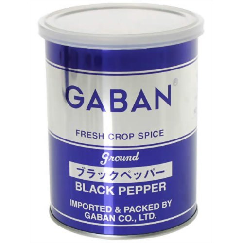 さわやかな香りと刺激的な辛味 GABAN ブラックペッパーグラウンド 缶 210ｇ×12個 スパイス ハウス食品 【返品送料無料】 香辛料 Black 黒胡椒 pepper 業務用 大流行中 こしょう 粉