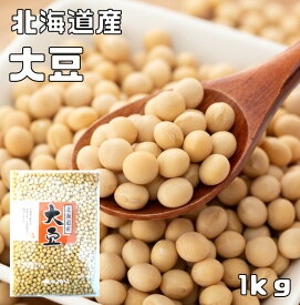 大豆 1kg まめやの底力 北海道産 最強配送 だいず 国産 乾燥豆 国内産 豆類 乾燥大豆 和風食材 生豆 業務用 大容量 徳用