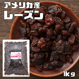 レーズン 1kg アメリカ産 世界美食探究 最強配送 ドライフルーツ 種なし カリフォルニア産 乾燥ぶどう 製菓 製パン 材料 国内加工