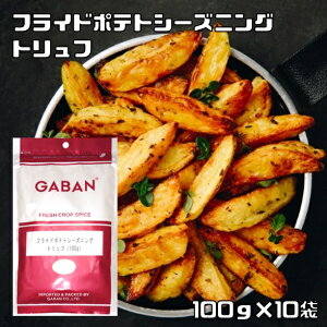 フライドポテトシーズニング トリュフ 100g×10袋 GABAN ミックススパイス 香辛料 パウダー ギャバン スパイス 高品質 調味料 粉末