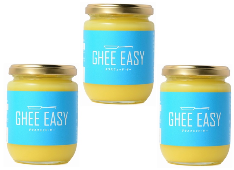 バターの替わりに使うことで味わいが格段に上がります ギー 最大96％オフ！ イージー グラスフェッド バターオイル 200ｇ×3個 入荷予定 平田農園 EASY フラットクラフト GHEE EUでオーガニック認証