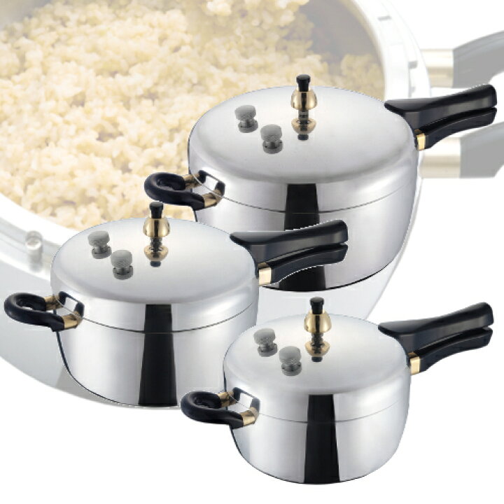 楽天市場】玄米炊飯専用圧力鍋 マジックブラウン MB217 3合用 2.8  