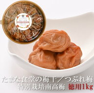 梅干し 訳あり つぶれ梅 紀州南高梅 たまな食堂の梅干 徳用 1kg 無添加 特別栽培 減農薬 紀州産 昔ながら…
