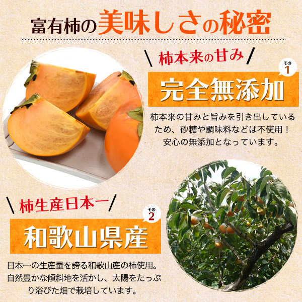 人気ブラドン 先行予約 和歌山県産 平核無柿 ご家庭用 約10kg