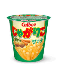【カルビー】じゃがりこ　サラダ 12個×1ケース
