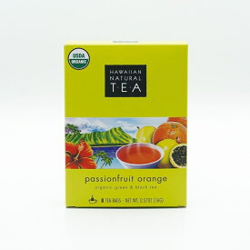 【ハワイのお土産】ハワイアンナチュラルティー パッションフルーツオレンジ（8包入り）