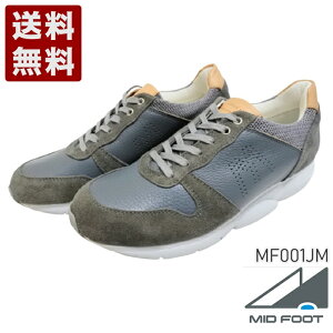 [MID FOOT] E-Leather Classic Walk for MEN Y RtH[gV[Y MF001JM MF001JM O[ (MF001JM-GY) { j Mtg Z[ SALE v[g lC₷ ₷ y _炩 