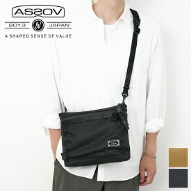 【アッソブ Wプレゼント付】 AS2OV アッソブ バッグCORDURA DOBBY 305D コーデュラ ドビー305D サコッシュ 061417メンズ レディース ショルダーバッグ 斜めがけ ギフト プレゼント ブランド 軽量 大人 男性