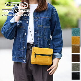 【アッソブ Wプレゼント付】 AS2OV アッソブ バッグWP SUEDE ウォレットショルダー 091753メンズ レディース 財布 ショルダーバッグ お財布ショルダーバッグ ミニ 斜めがけ ギフト プレゼント ブランド