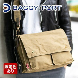 【バギーポート 選べるプレゼント付】 BAGGY PORT バギーポート ロウビキパラフィン ショルダーバッグ ACR-459ACR459N メンズバッグ ショルダーバッグ 帆布 キャンバス 日本製 baggyport カジュアル 通勤 通学 ギフト プレゼント ブランド 軽量