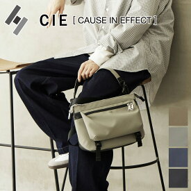 【シー Wプレゼント付】 CIE シー バッグVARIOUS ショルダー02 021824メンズ レディース ショルダーバッグ 2WAY 斜めがけ SHOULDER-02 日本製 ギフト プレゼント ブランド 軽い 撥水 丈夫 旅行 アウトドア レジャー 軽量 大人 女性 男性