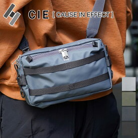 【シー Wプレゼント付】 CIE シー バッグGRID3 2WAY スリングバッグ 032057メンズ レディース ショルダーバッグ 斜めがけ 2WAY SLING BAG 日本製 ギフト プレゼント ブランド 軽い 撥水 丈夫 旅行 アウトドア レジャー 軽量 大人 女性 男性