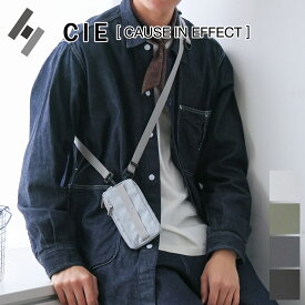 【シー 選べるプレゼント付】 CIE シー モバイルポーチGRID3 モバイルポーチ（ATT-05） 032060メンズ レディース iPhone スマホポーチ カラビナ ポーチ 小物入れ 2WAY 小物 撥水 MOBILE POUCH (ATT-05) 日本製 ギフト 軽い 旅行 アウトドア 軽量 大人