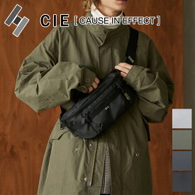 【シー Wプレゼント付】 CIE シー バッグGRID3 ウエストパック 032069メンズ レディース サコッシュ ウエストバッグ ボディバッグ ボディーバッグ ウエストポーチ 2WAY 斜めがけ 撥水 WAIST PACK 日本製 軽い 丈夫 旅行 アウトドア 軽量 大人 女性 男性
